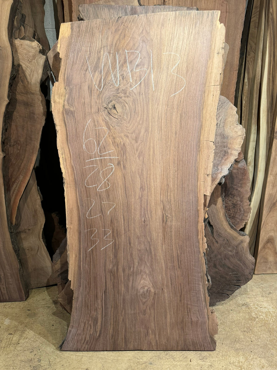 Solid Burl Wood 62"x27-33" | Rectangular Burl Wood | Live Edge Burl Wo ...