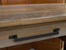 Loft Brown Desk 5-Drawer