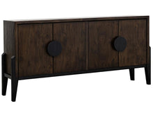 Moka Solid Mango Wood Sideboard | Modern Wood Credenza & Storage Cabinet