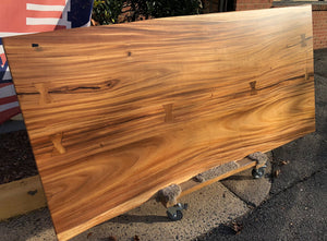 FA74-7939 Live edge acacia wood dining table top 79"x39"