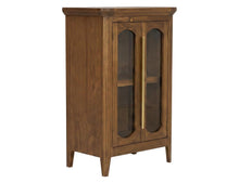 Brava 2-Door Solid Wood Glass Display Cabinet | Tall Storage & China Cabinet
