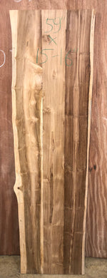 Unfinished Live Edge Wood Slab Bench Top – Custom Sizes & Stains Available 59