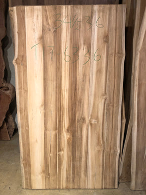 Rustic Live Edge Wood Table Top – Unfinished or Custom Finished 63