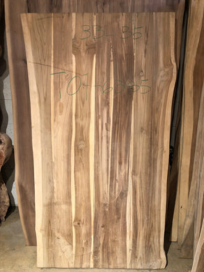 Solid Wood Live Edge Bench Top – Raw Slab or Custom Finished 63