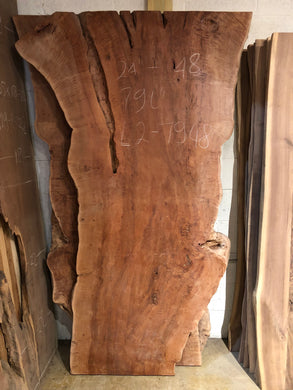 Live edge longan wood slab dining table top 24-48