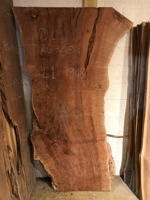 Live edge longan wood slab dining table top 26-48