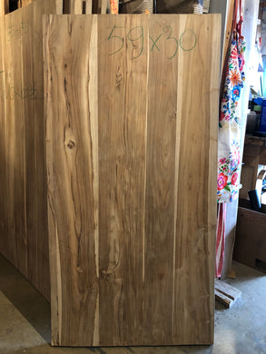 Unfinished Live Edge Wood Slab Table Top – Custom Sizes & Stains Available 59