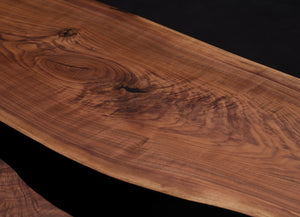 Live Edge Dining Table Top, Black Epoxy | Epoxy Dining Table Top | Live Edge Table Top | Epoxy River Dining Table Top | Live Edge Epoxy Resin Dining Table Top 96" x 42"