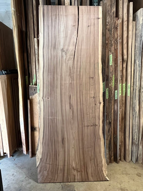 Live edge acacia wood slab 107