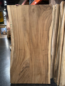 rectangular live edge dining table top from solid acacia wood by r-home furniture store in Alexandria Virginia