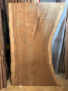 rectangular live edge dining table top from solid acacia wood by r-home furniture store in Alexandria Virginia