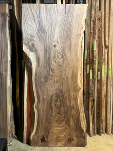 rectangular live edge dining table top from solid acacia wood by r-home furniture store in Alexandria Virginia