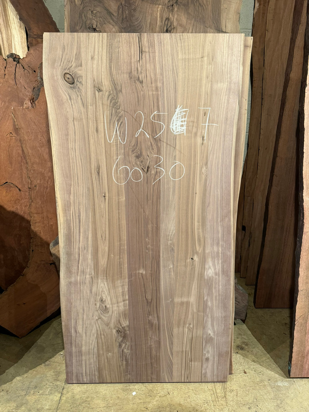 rectangular Live edge walnut wood for dining table top, kitchen table top, desk top, conference table, lounge room table, meeting room table, and more.