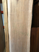 Live edge acacia wood slab 24-26" wide X 99" long AC-23