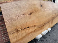 99" Live Edge Ash Wood Dining Table Top | Solid Ash Slab | Custom Dining Table | Alexandria VA ash15-9946
