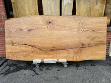 99" Live Edge Ash Wood Dining Table Top | Solid Ash Slab | Custom Dining Table | Alexandria VA ash15-9946