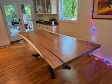 solid acacia dining table
