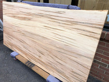 NM-02 Live edge wormy maple wood dining table / kitchen table top 84" x 42"