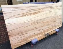 NM-02 Live edge wormy maple wood dining table / kitchen table top 84" x 42"