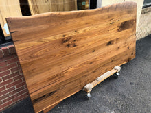 w129-8443 Live edge walnut wood dining table top 84" x 43"