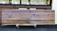 W191-8425 Live edge walnut wood for dining or bar table top 84x25