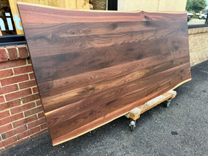 Live edge walnut wood slab for dining table top 84" x 40" WN002-8440