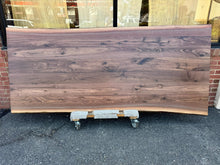 wood slab dining table