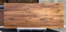 W148-9642 Live edge walnut wood dining table top 96"