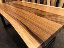 Live edge acacia wood coffee table 46" wide x 23-24" depth