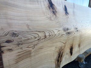 ash16-9937 Live edge ash wood 99" x 37"