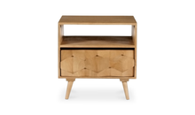 Quinn Light Golden Platform Bed
