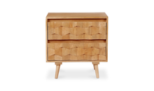 Quinn Light Golden Platform Bed