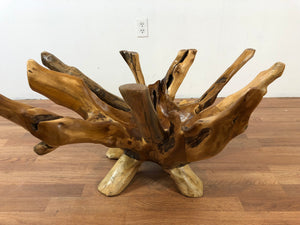 Teak wood root coffee table 36 X 20 (D)