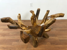 Teak wood root coffee table 36 X 24 (E)