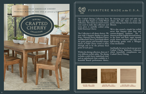 Vaughan Bassett Artisan & Post CRAFTED CHERRY DINING BY BEN & ERIN NAPIER