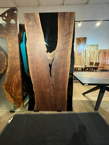 Epoxy Dining Tables | Live Edge Resin Table 81" x 40"