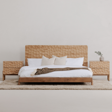 Saga Natural Platform Bed