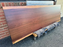 Live edge purpleheart wood slab 79"x27-28" P08