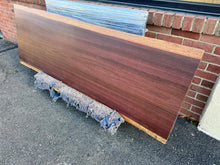 Live edge purpleheart wood slab 79"x27-28" P08