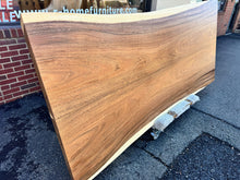 Live edge acacia wood dining table top