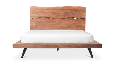 Sava Live Edge Platform Bed