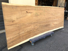 Live edge acacia wood slab 43-48" wide X 119" long AC-09