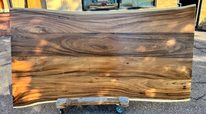 Live Edge Acacia Wood Slab Dining Table Top – Handcrafted, Solid Hardwood FA69-7944 79"x44"
