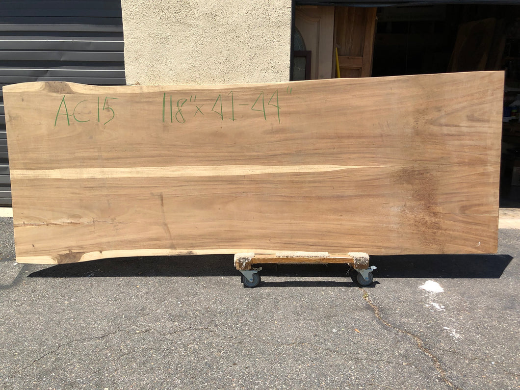 Live edge acacia wood slab 41-44