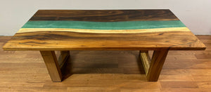 Epoxy Resin River & Hard Wood Coffee Tables