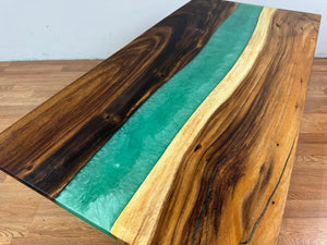 Epoxy Resin River & Hard Wood Coffee Tables