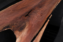 Live Edge Dining Table Top, Black Epoxy | Walnut Epoxy River Table | Live Edge Epoxy Resin Table Top 81" x 40"