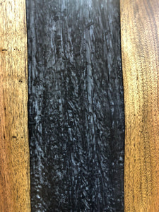 Live edge walnut wood table or desk top with onyx river epoxy 60" x 30"