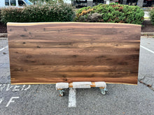 Live edge walnut wood slab for dining table top 84" x 40" WN002-8440