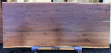 W233-10848 Live edge walnut wood dining table top 108 x 48